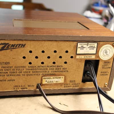 Restored Zenith D762W-1 8 track player image 12