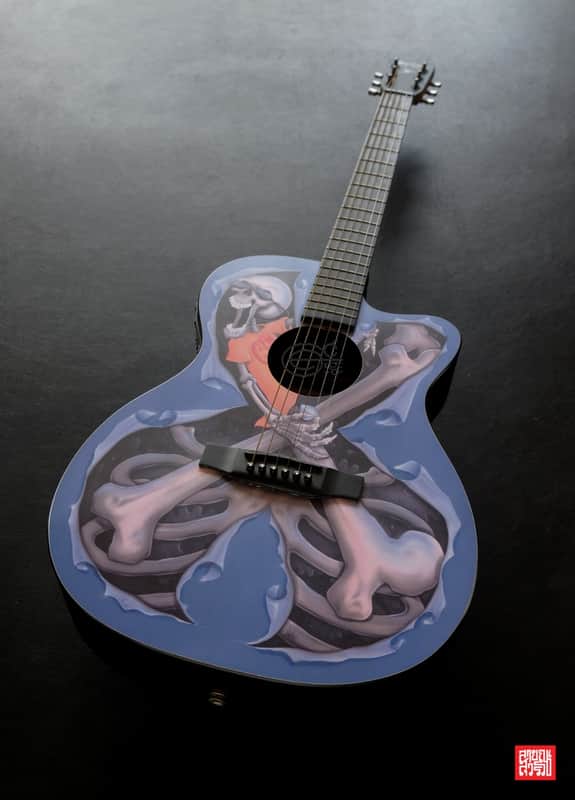 Martin Nub X Limited Edition Acoustic-Electric Guitar Graphics by Nub Graphics (Only 200 made)(Extremly rare)[$100 Off for Limited Time Only!]