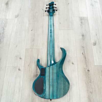 Ibanez BTB946 BTB Bass Workshop 6-String Bass, Nordstrand Pickups, Cosmic Blue Low Gloss image 5