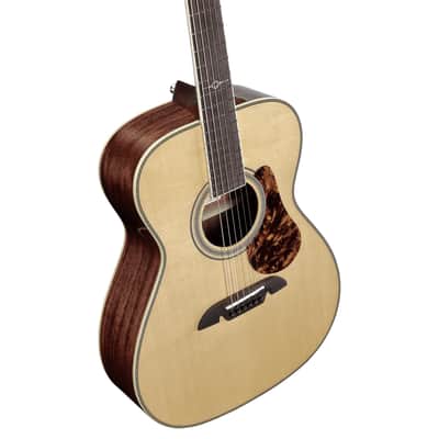 Alvarez Masterworks Folk/OM Guitar Acoustic Electric (MF60E_Herringbone) image 9
