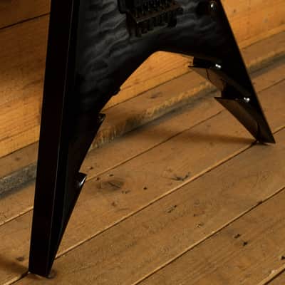 Jackson Pro Series Signature Corey Beaulieu King V KV7Q - Ebony - Transparent Black - 7-String image 5