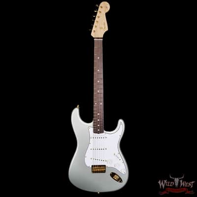 Fender Custom Shop Robert Cray Signature Stratocaster Hardtail  AA Birdseye Maple Neck NOS Inca Silver 7.50 LBS image 3