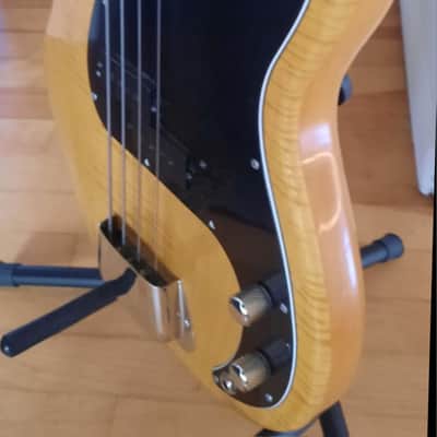 RARE! 1962 Tribute Fender Precision Foto Flame P Bass Guitar MIJ 1995 image 16