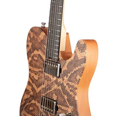 ESP USA Limited Edition TE-II Hardtail Electric Guitar - Snake Skin - #US21176 image 10