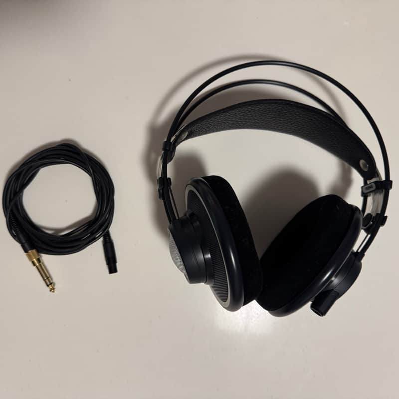 AKG K702 Open-Back Studio Headphones - Black image 1