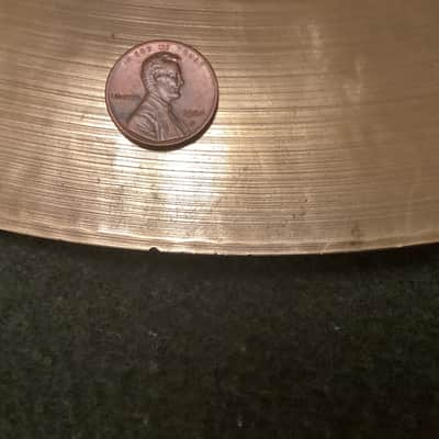 15” Istanbul K Zildjian crash cymbal - Old Stamp - 944 grams - made in the 1950s image 7