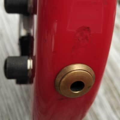 Vintage 1987 Gibson Bass IV Ferrari Red "ThunderBird In a Tuxedo" 100% Original Bass Guitar w OHSC image 21