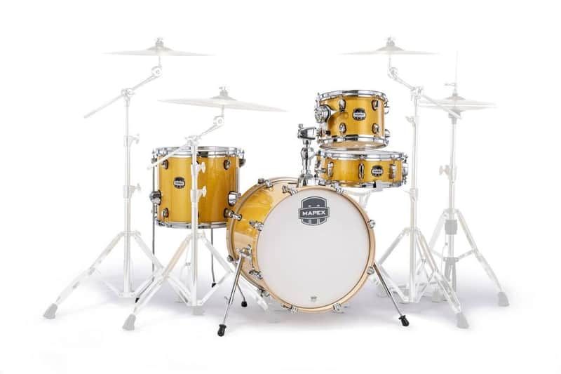 MAPEX IT MA486SYD MARS BIRCH BE BOP 4 PEZZI SUNFLOWER SPARKLE image 1