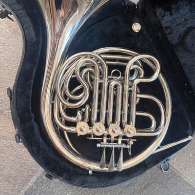 Silver  Double French Horn image 1