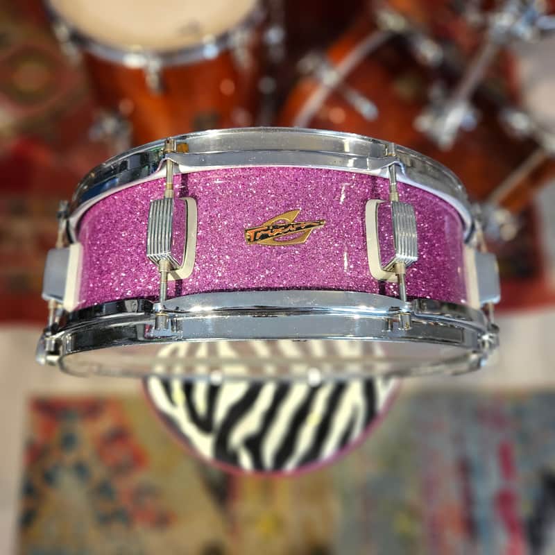 Trixon 14x5" Purple Sparkle Snare Drum 1960s image 1