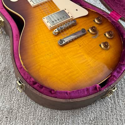Gibson Custom Shop Joe Perry 1959 Les Paul Aged & Signed 2013 Tobacco Burst image 6