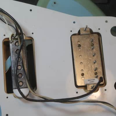 1999-2002 Fender Japan Offset Hybrid w/ JG66 Jaguar Neck / HH / Tune-O-Matic - Sonic Blue image 10