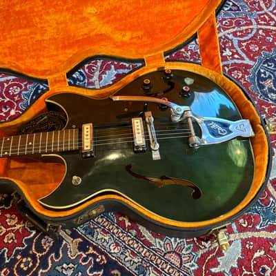 1969 Guild ST-303 Rare Factory Green image 3