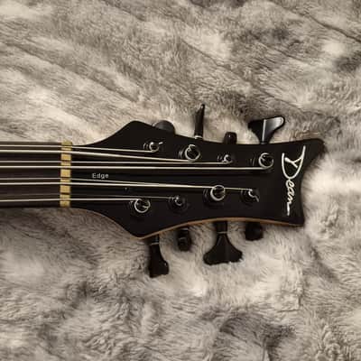 Dean Edge 8 - 8-String Double Course Bass - Active - 2006 - Black Gloss image 7