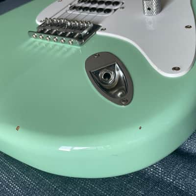 Squier Tom DeLonge Stratocaster 2001 - 2003 - Green Bild 5