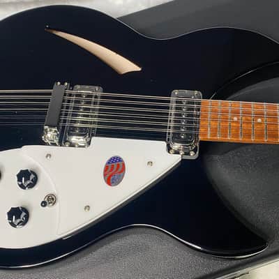 NEW! Rickenbacker 330/12 Jet Glo JG Jetglo - Semi Hollow 12-String Electric Guitar - Authorized Dealer - 8.2 lbs - G07067 image 3