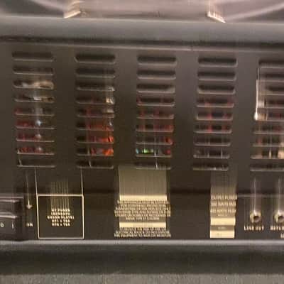 Trace Elliot 220 watt all tube (V-4 type) 80s, 90s Green tolex and carpet image 8