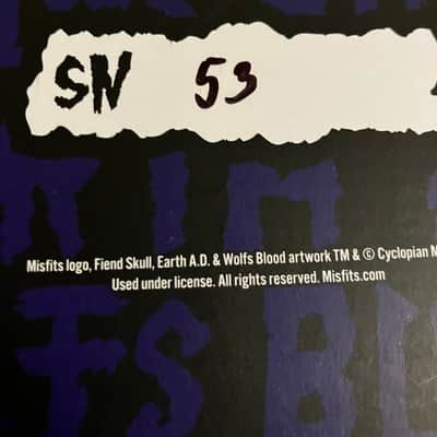 KHDK Misfits "Earth A.D." 40th Anniversary Pedal - Mint w/ Signed COA, Serial #53 / Shipped from Japan image 4