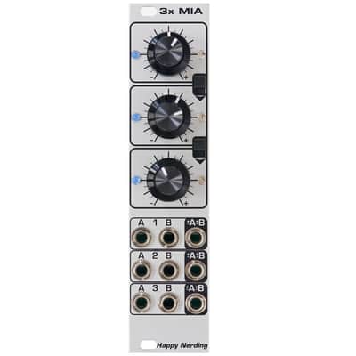 Happy Nerding - 3x MIA [Silver] image 1
