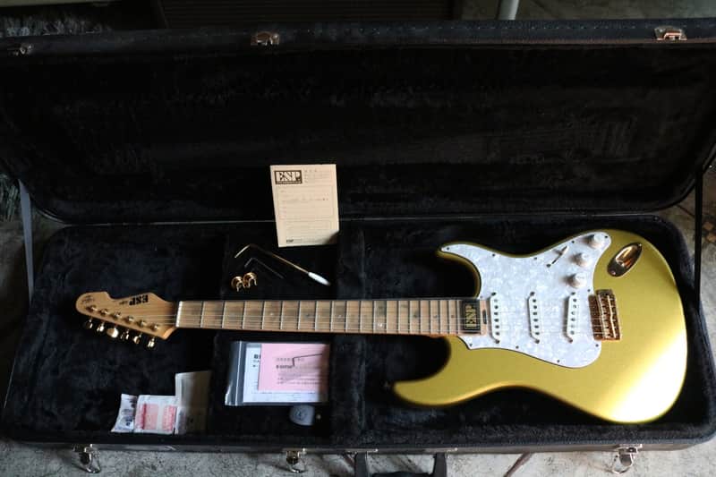 Esp Snapper Takayoshi Ohmura Signature Eclipse 2015 Gold image 1