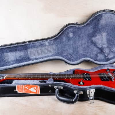 Gibson The Paul II 1998 Trans Red Thin Body Les Paul w/ Hard Case image 2