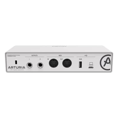 Arturia MiniFuse 2 Portable 2x2 USB Type-C Audio/MIDI Interface (White) image 2