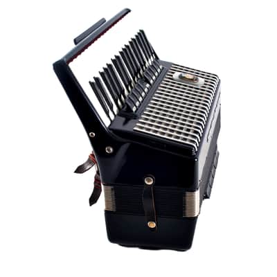 Vintage German Made Top Quality LMMH Accordion Weltmeister Stella - 96 bass, 16 reg./master switch + HardCase & Straps ~ Fisarmonica - VIDEO image 4