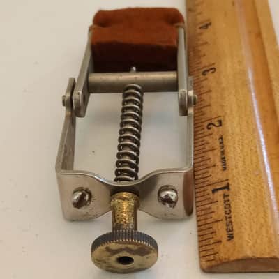 *Leedy Muffler Snare/Tom Drum Nickel Tone Control Vintage 30s USA Broadway Todd2 image 2