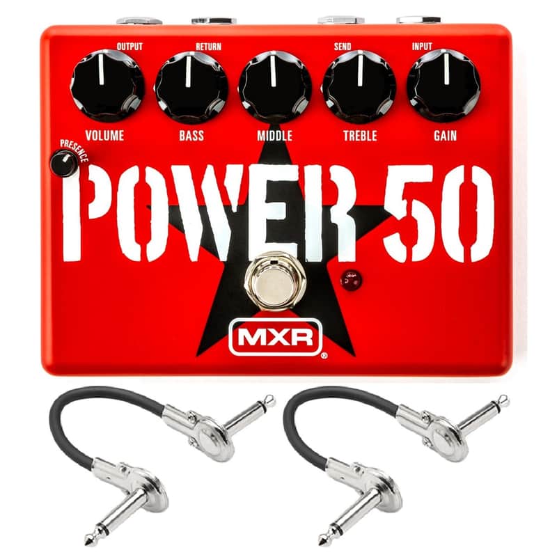 New MXR TBM1 Tom Morello Power 50 Overdrive Guitar Effects Pedal image 1