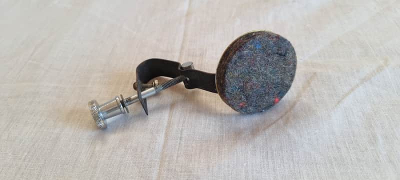 Ludwig Vintage small knob Felt Muffler Tone Control 1970s - Chrome image 1
