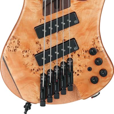 Ibanez EHB Ergonomic Headless Bass 5 String w/Bag Multi Scale - Florid Natural Low Gloss (EHB1505SMSFNL) image 11