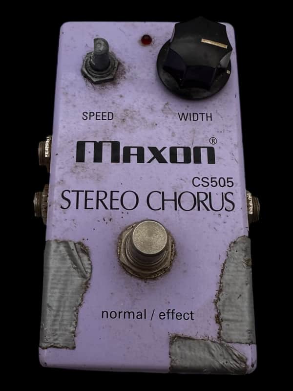 Maxon CS505 Stereo Chorus 1999 - 2003 - Lavender X5989 image 1