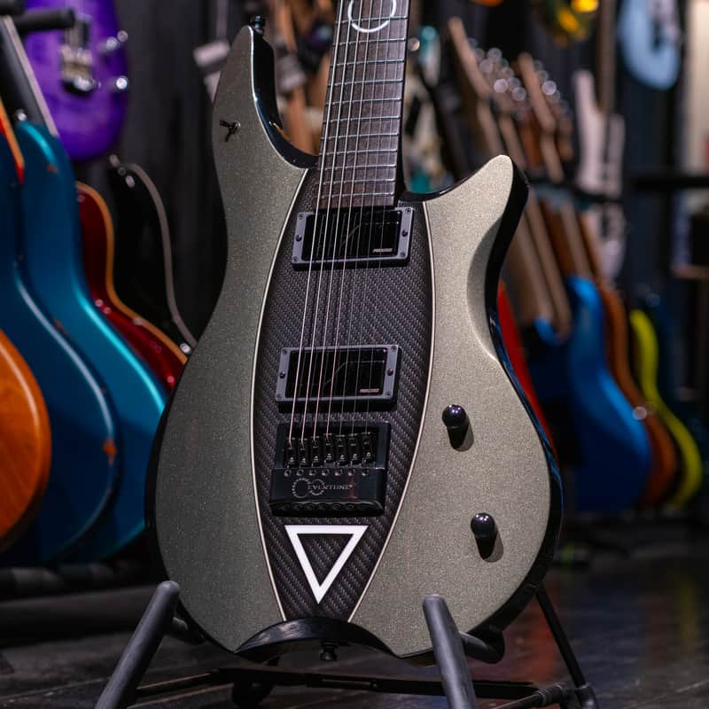Framus Masterbuilt Stormbender 7-String Devin Townsend Signature – Olive Green Metallic image 1