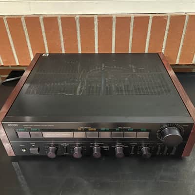 Denon PMA-777 Integrated Amplifier (1982) - Black/Rosewood image 4