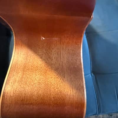 Gold Tone M-Bass/FL Micro 23" Scale Fretless Acoustic/Electric Bass 2010s - Natural image 4
