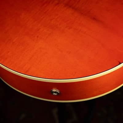 1957 Gretsch 6120 Chet Atkins Orange Finish Electric Guitar w/OHSC image 22
