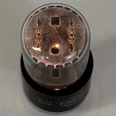 1960 General Electric 12SN7GTA Vintage Gray Plate USA Rectifier Tube! T529 image 5