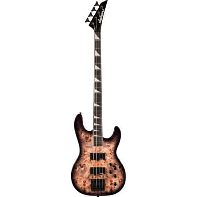 Jackson JS3P Concert Bass Transparent Black Burst image 2