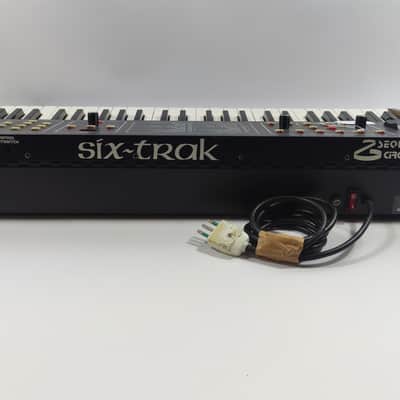 Sequential Six-Trak 49-Key 6-Voice Polyphonic Synthesizer 1984 - 1985 (Serviced / Warranty / Stardust Cover) image 8