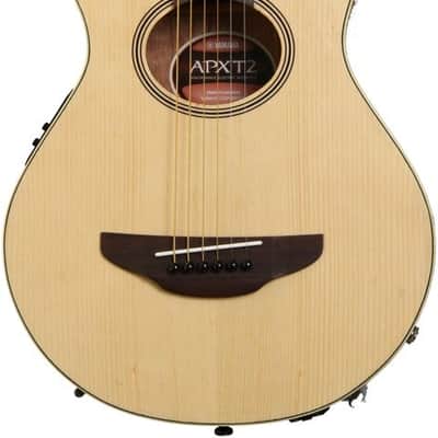 Yamaha APXT2 3/4-size Thin-line Cutaway Natural image 1