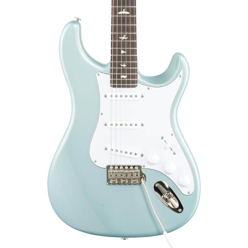 PRS Paul Reed Smith John Mayer Silver Sky Electric Guitar, Rosewood Fretboard (with Gig Bag), Polar Blue image 1