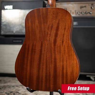 Martin D-10 E Retro Dreadnought Electric/Acoustic Guitar - Spruce with Gig Bag image 2