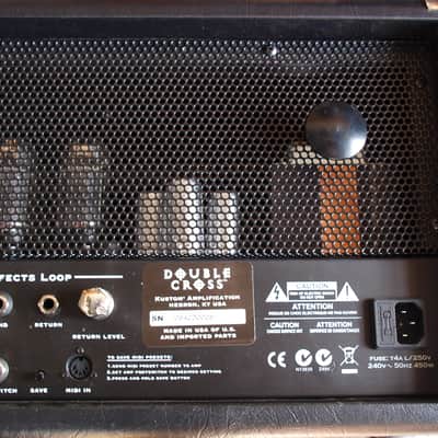 Kustom 100W All Tube Head DOUBLE CROSS image 17