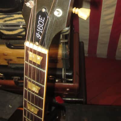 1970 Gibson J-160E Natural w/ Original Hardshell Case image 3