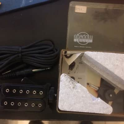 Shadow Model 44 Buckaroo Humbucker for acoustic guitar 1980s old stock w box image 3