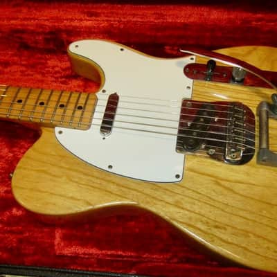 1971 Fender Telecaster w Original Bigsby Natural image 14