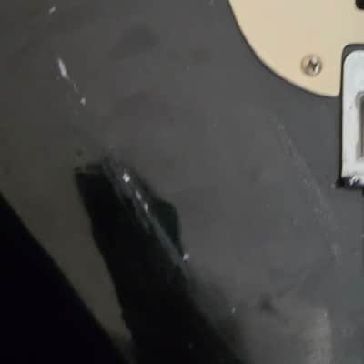 Squier Standard Stratocaster HSS with Maple Fretboard (Made in Korea) 1989 - 1992 - Black image 8