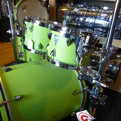 OCDP 5pc Venice Series Drum Set Lime Green Wrap image 3