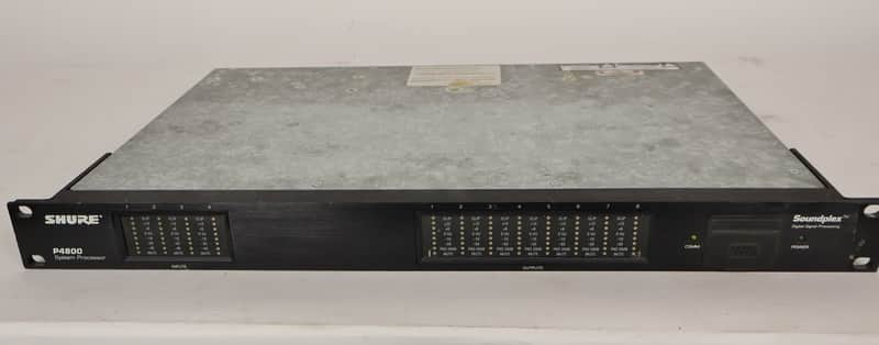 Shure P4800 System Processor Soundplex Digital Signal Processor
