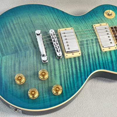 Gibson Les Paul Standard 2014 Ocean Water Perimeter image 3